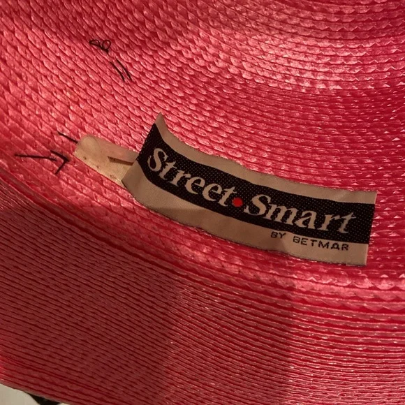 Stylish Hot Pink Dress Church Hat by Betmar ( Street Smart) Stylish Hot Pink Dress Church Hat by Betmar ( Street Smart) main image 3